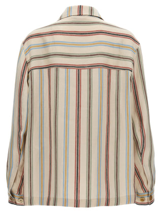 Multicolor Linen Blouse