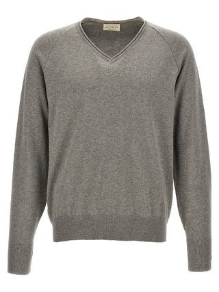 Gray Cotton Cardigan