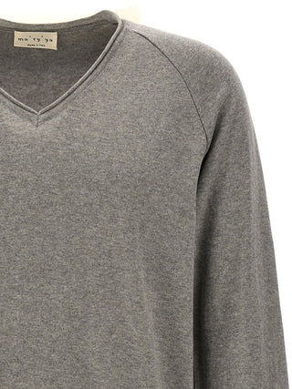Gray Cotton Cardigan