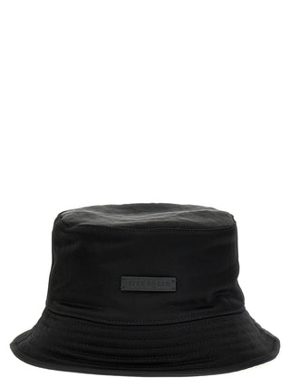 Black Polyamide Bucket Hat