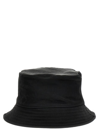 Black Polyamide Bucket Hat