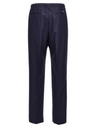 Blue Virgin Wool Pants