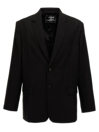 Black Virgin Wool Blazer
