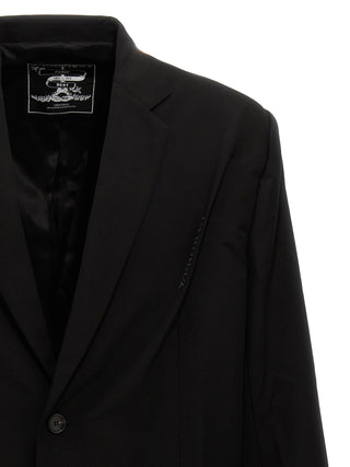 Black Virgin Wool Blazer
