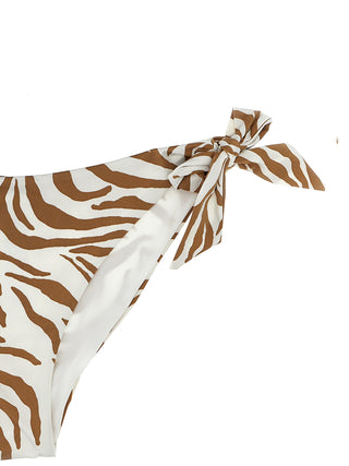 Beige Polyamide Swim Briefs