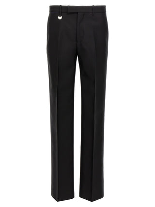 Black Virgin Wool Dress Pants