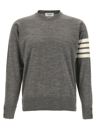 Gray Virgin Wool Cardigan