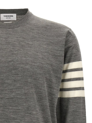 Gray Virgin Wool Cardigan