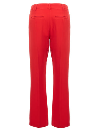 Multicolor Silk Dress Pants