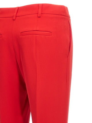 Multicolor Silk Dress Pants
