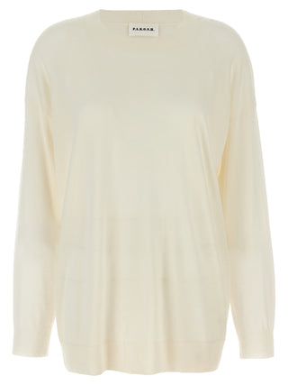 Cárdigan blanco de lana