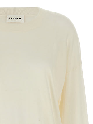 Cárdigan blanco de lana