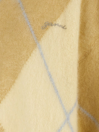 Bicolor Wool Cardigan