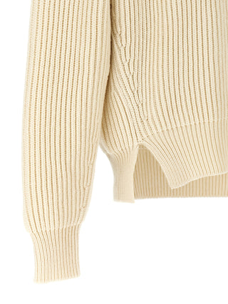 White Wool Cardigan