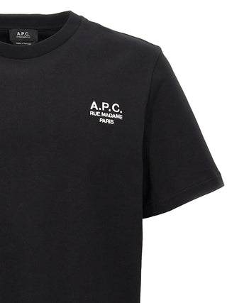 Camiseta de algodón negro