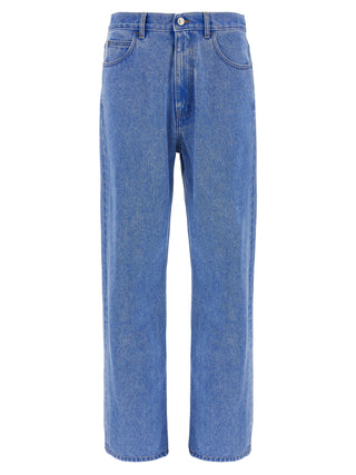 Blue Cotton Jeans Denim