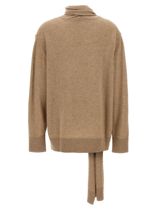 Beige Cashmere Cardigan