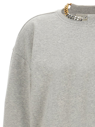 Gray Cotton Sweatshirt