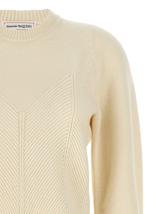 White Wool Cardigan