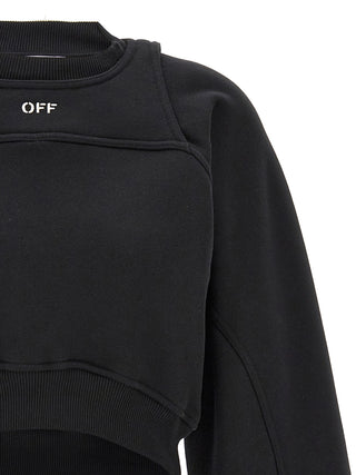 Bicolor Cotton Sweatshirt