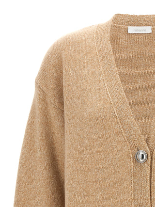 Beige Wool Cardigan