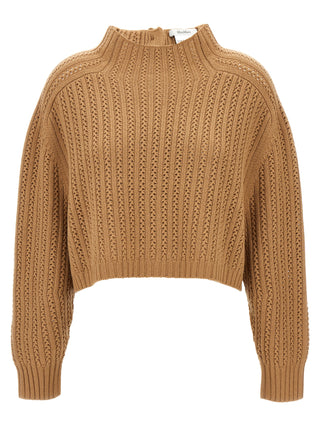 Beige Wool Cardigan