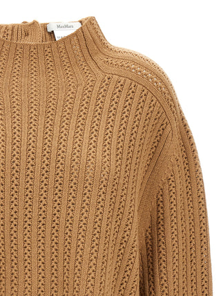 Beige Wool Cardigan