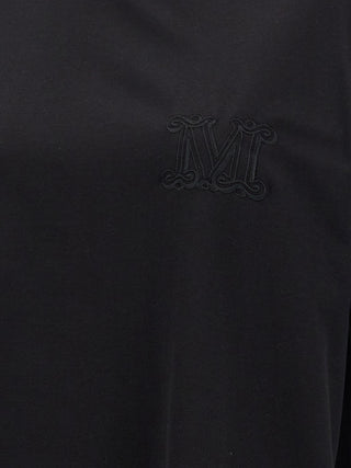Camiseta de algodón negro