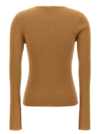 Beige Silk Cardigan