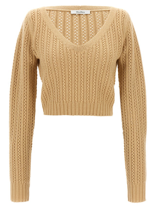 Beige Wool Cardigan