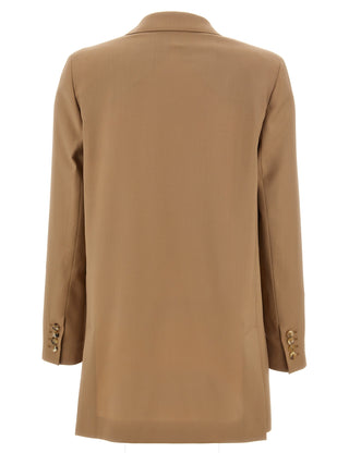 Beige Virgin Wool Blazer