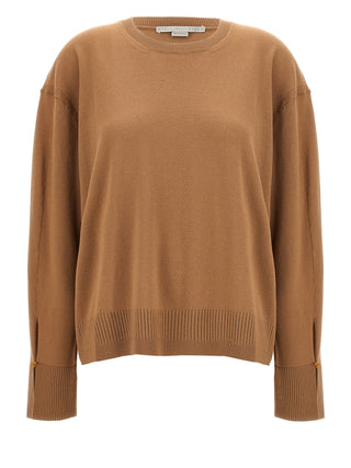 Cárdigan de lana beige