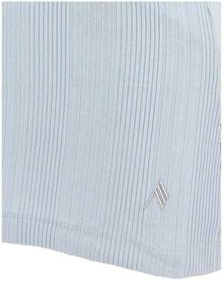 Blue Cotton Tank Tops