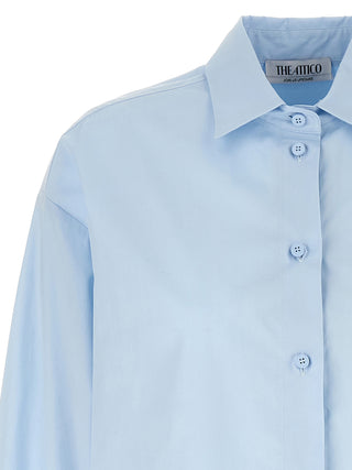 Blue Cotton Blouse