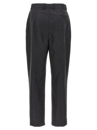 Gray Wool Dress Pants