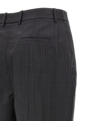 Gray Wool Dress Pants