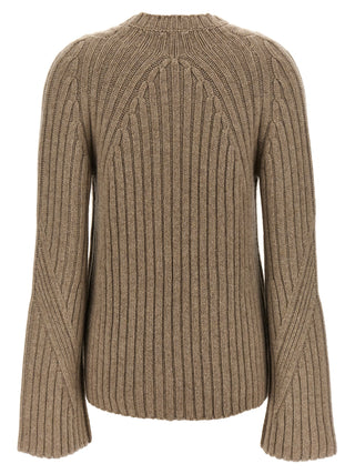 Beige Cashmere Cardigan