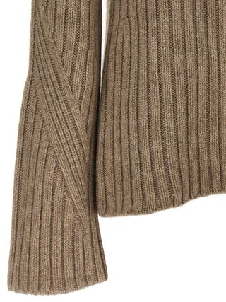 Beige Cashmere Cardigan