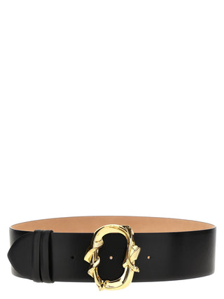 Black Cowhide Regular Belt