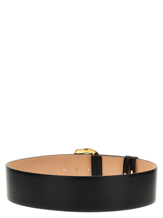Black Cowhide Regular Belt