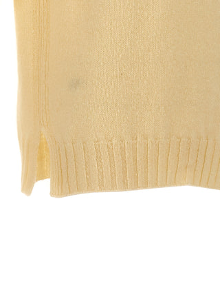 Beige Wool Cardigan