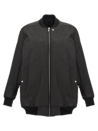 Bomber negra de algodón