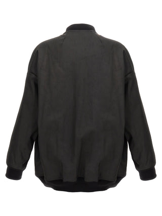 Bomber negra de algodón