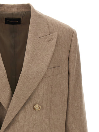 Beige Viscose Blazer