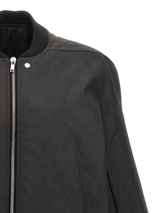 Bomber negra de algodón