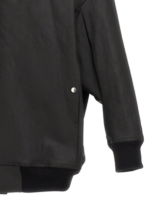 Bomber negra de algodón