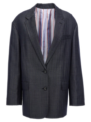Blue Wool Blazer