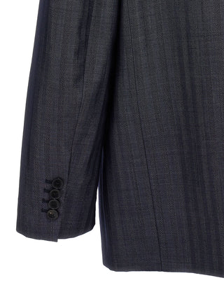 Blue Wool Blazer