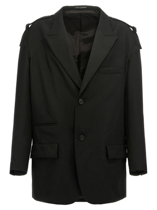 Black Wool Blazer