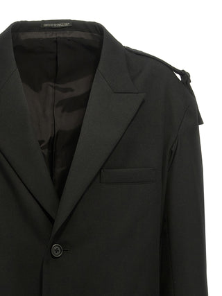 Black Wool Blazer